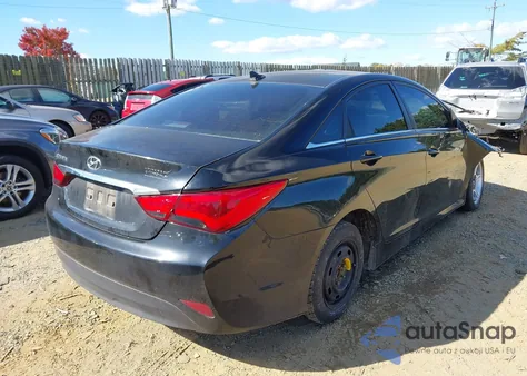 2014 Hyundai Sonata Gls z USA, uszkodzony, nr VIN 5NPEB4ACXEH836702